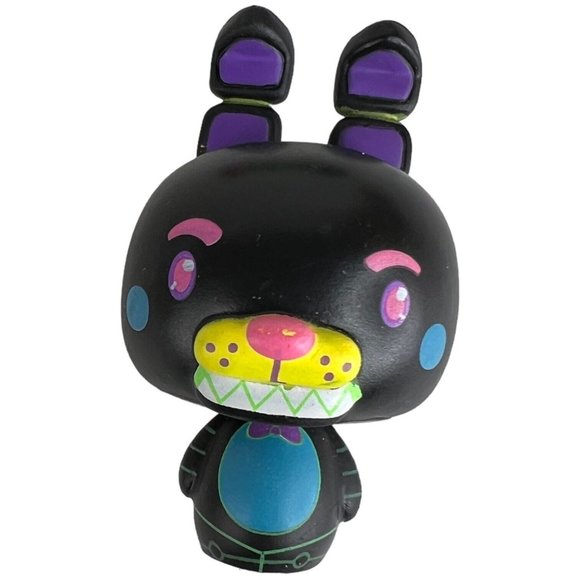 4 Five Nights At Freddys Pint Size Blacklight Bonnie Red Velvet Cake Xmas Tree - Picture 8 of 11